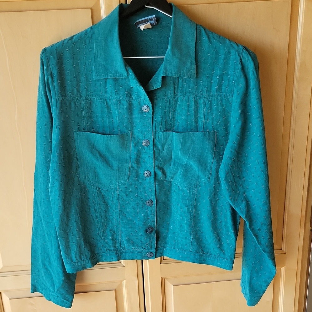 Silk Trucker Jacket